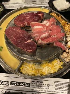 Thịt mềm, thơm và béo ngậy.